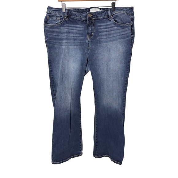 Torrid Blue Straight Leg Jeans Size 22 - Picture 1 of 10